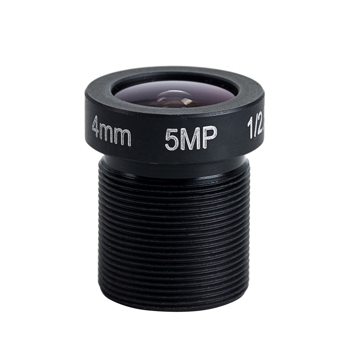 4mm 焦距 1/2.7" F5.6 五百万像素板机镜头 适用于AR0140 Sensor 96° M12镜头 CH3593C