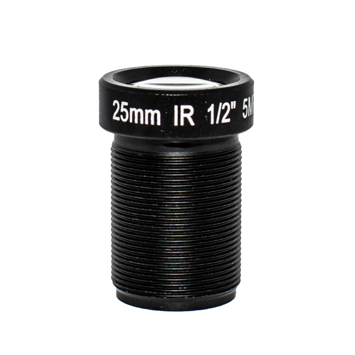 5MP 1/2" 板机镜头 F2.4 S口 M12*P0.5螺纹 低畸变工业成像镜头 CH3649A