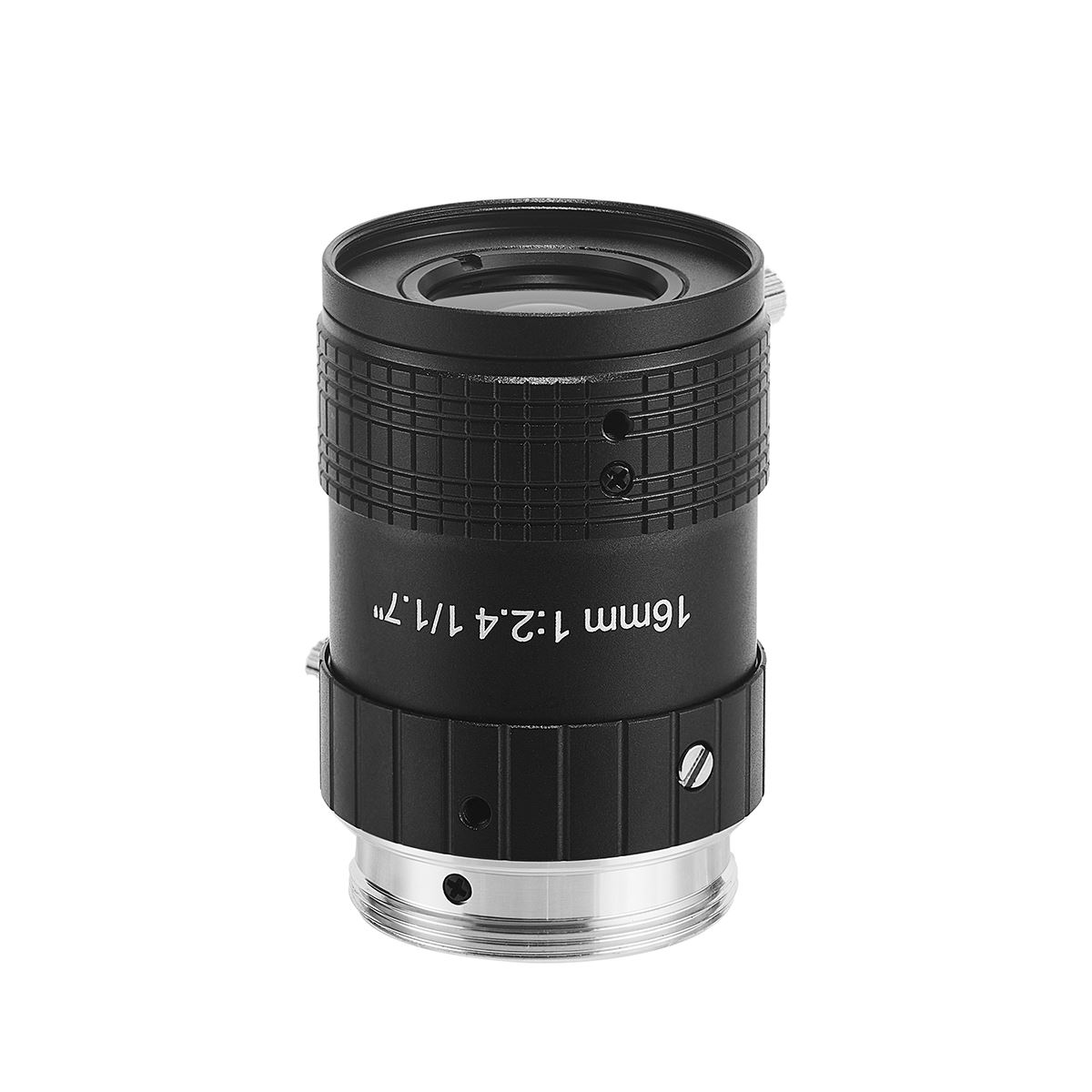 16mm 1/1.7" 工业镜头 手工光圈 F2.4-16 1200W像素 机器视觉 C接口 镜头 CH673A